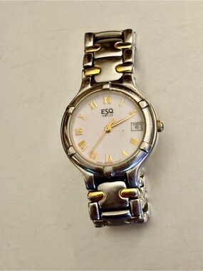 ESQ Swiss Esquire Two-Tone Stainless Steel Watch - Gold & Silver